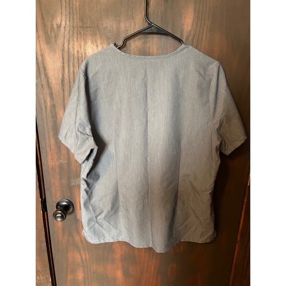 FIGS Technical Collection Women's Scrub Set Gray Top Jogger Pants XL FW1100 - Picture 3 of 7